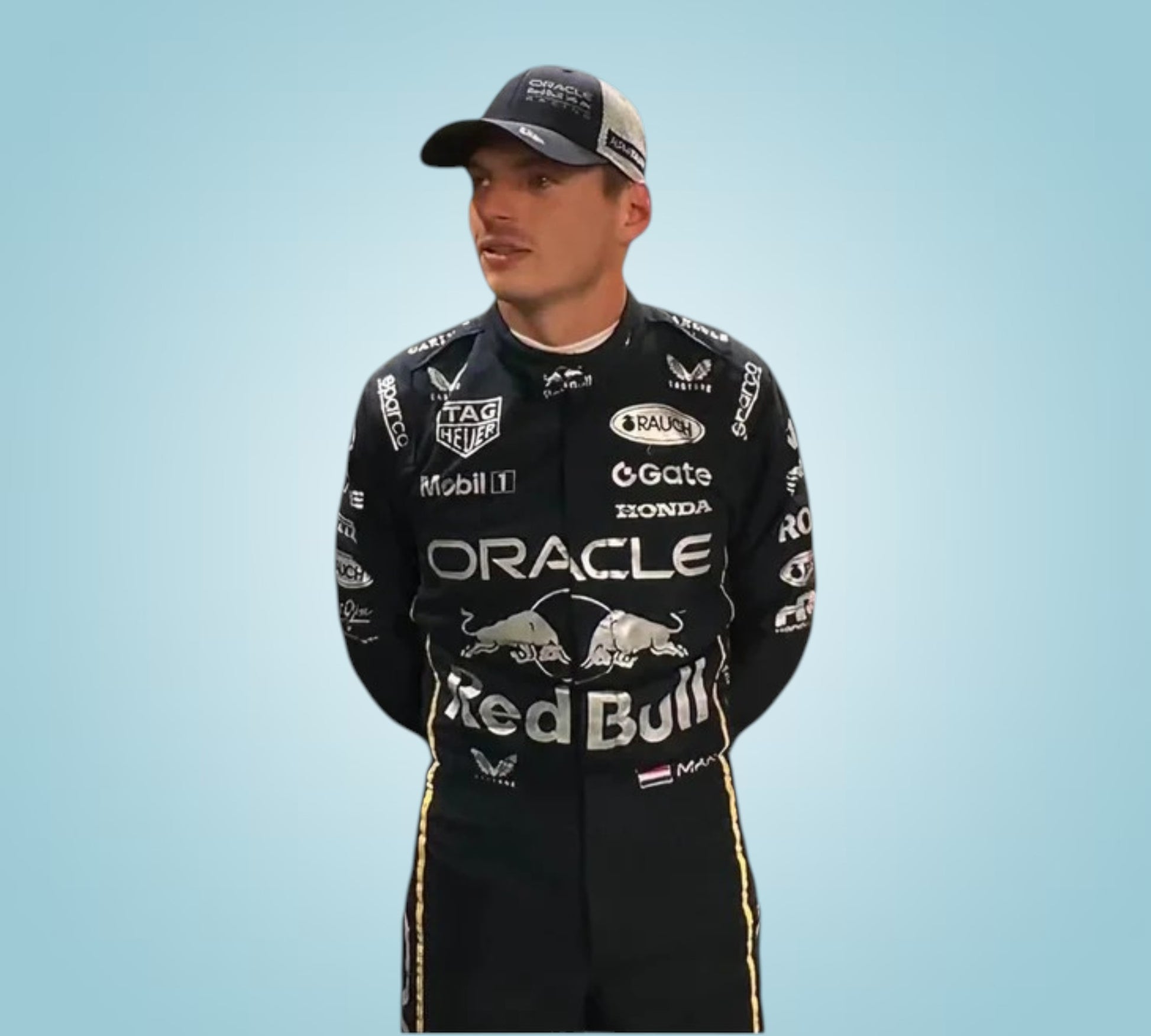 2025 Singapore GP: Max Verstappen Red Bull F1 Suit Breakdown
Max Verstappen Red Bull 2025 Singapore GP Racing Suit | F1 Gear Showcase
Official Look: Max Verstappen 2025 Red Bull Singapore GP Suit