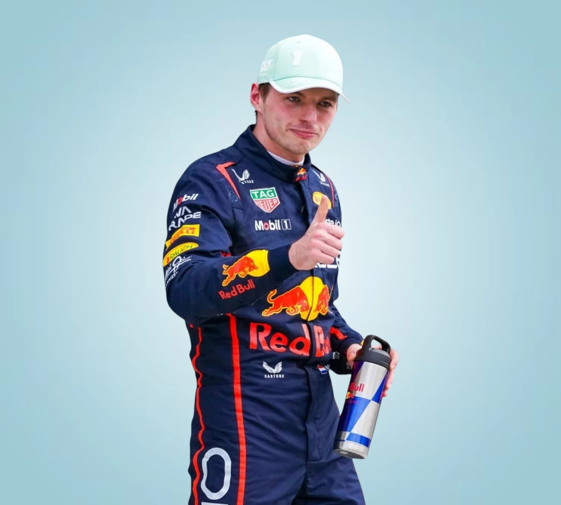 2025 Red Bull Racing F1 Racing Suit – Max Verstappen Edition
Premium 2025 Max Verstappen Red Bull Racing Replica Racewear Suit